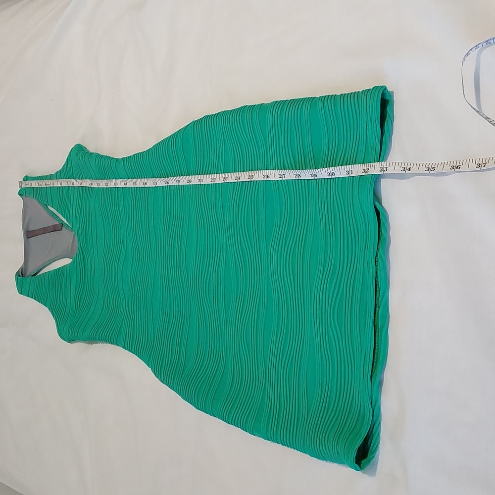 Abi Ferrin Kelsey Racerback Dress. NWT. Size Small. Green/Mint. - Picture 6 of 7